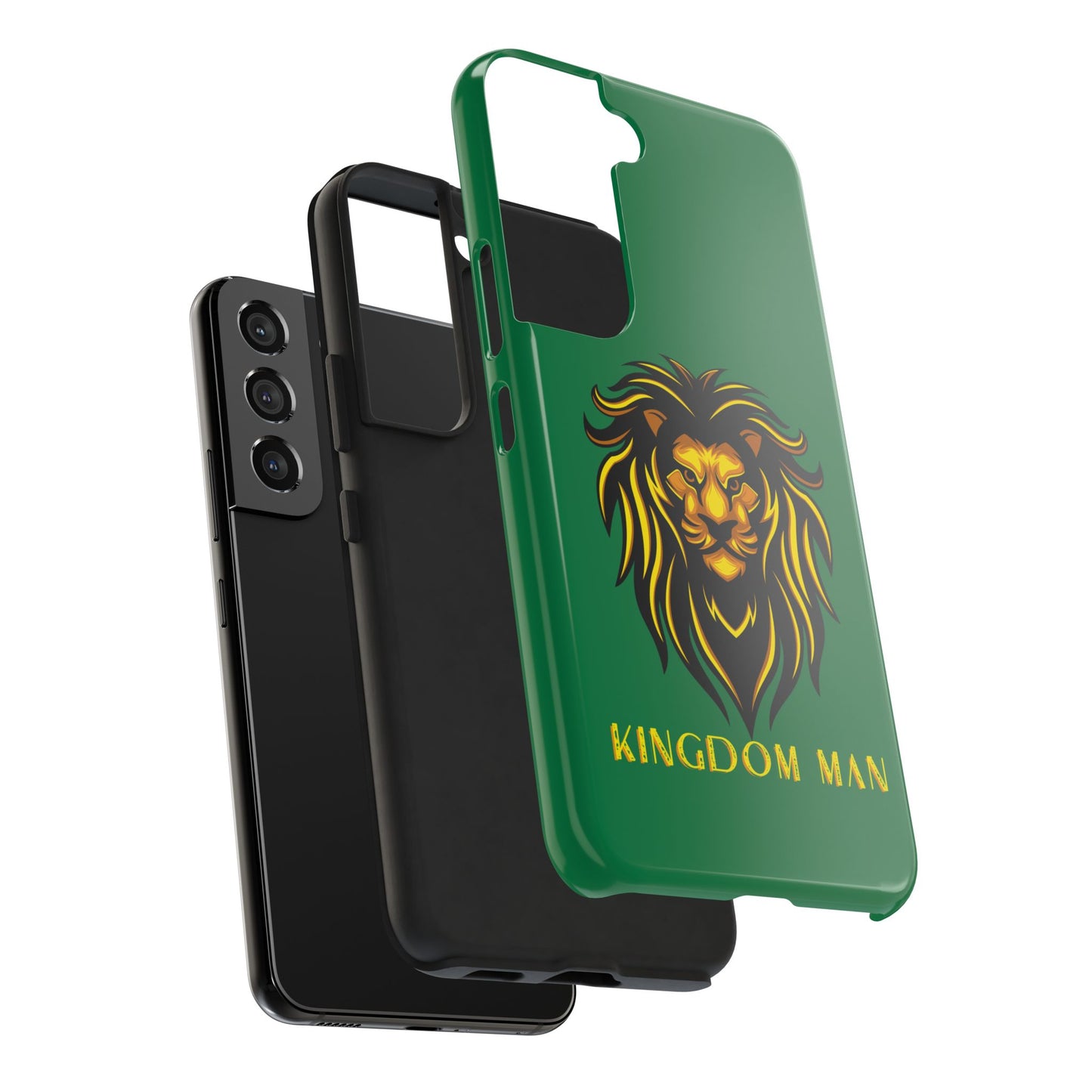 Kingdom Man (Gold Label) Tough Phone Case DARK GREEN