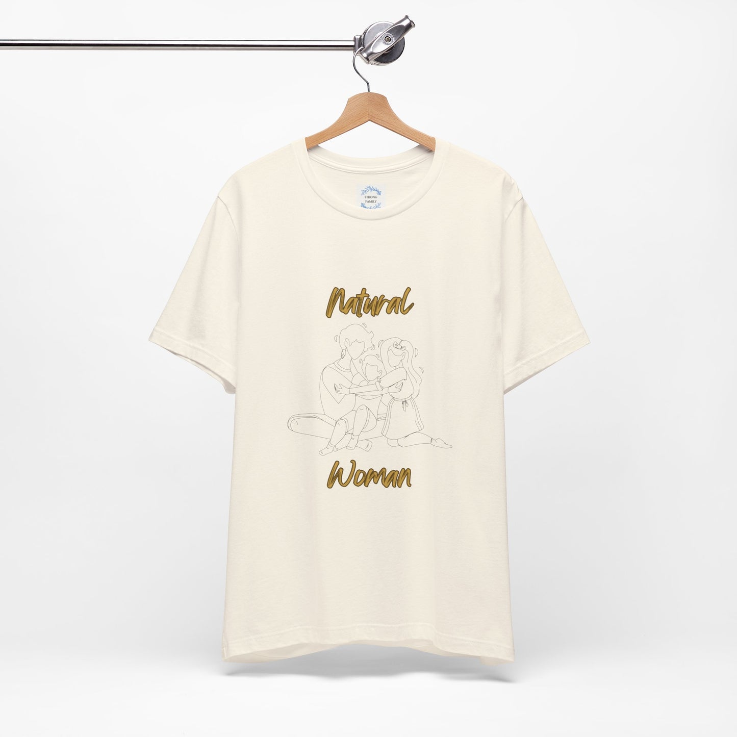 Natural Woman Bear Hugs (BL) Short Sleeve T-Shirt
