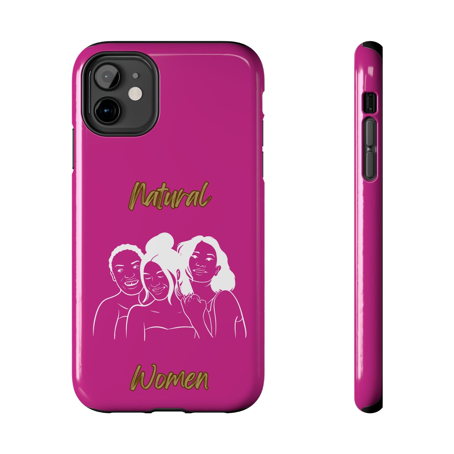 Natural Women Laughing Friends (WL)Tough Phone Cases PINK