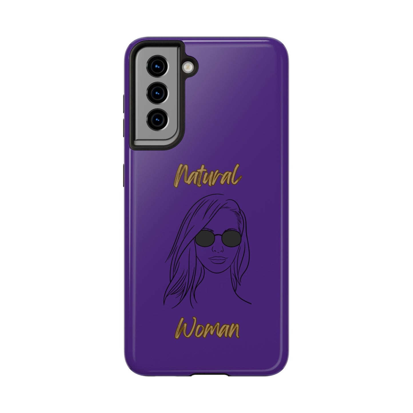 Natural Woman Shades (BL)Tough Phone Cases PURPLE