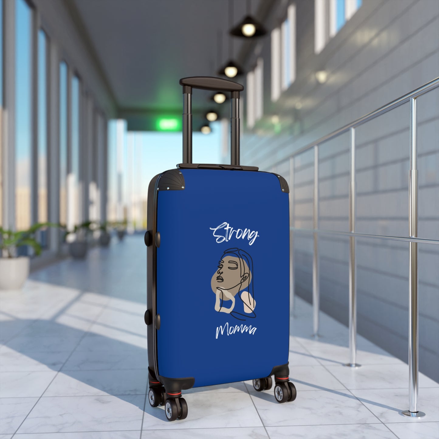 Strong Momma (WL) Luggage Bags DARK BLUE