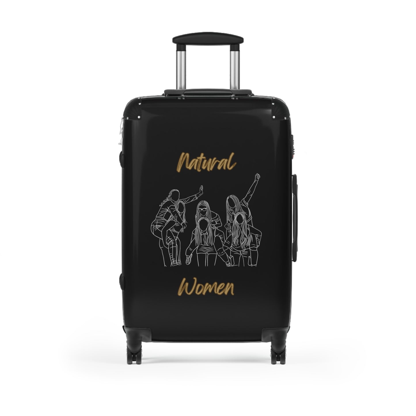 Natural Woman Piggy Back (WL) Suitcase BLACK