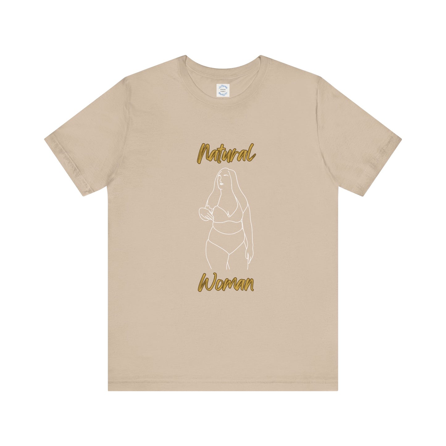 Natural Woman Full Beauty (WL) Short Sleeve T-Shirt