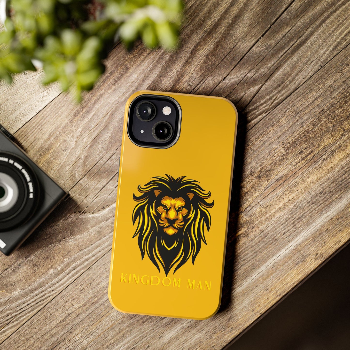 Kingdom Man (Gold Label) Tough Phone Case YELLOW