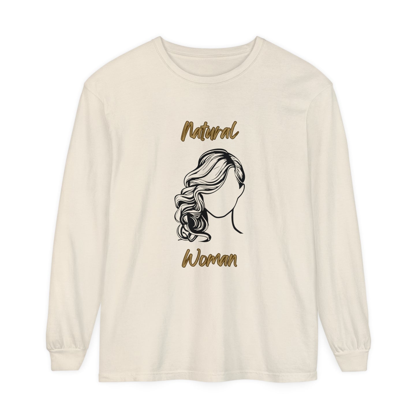 Natural Woman Long Curl (BL) Long Sleeve T-Shirt