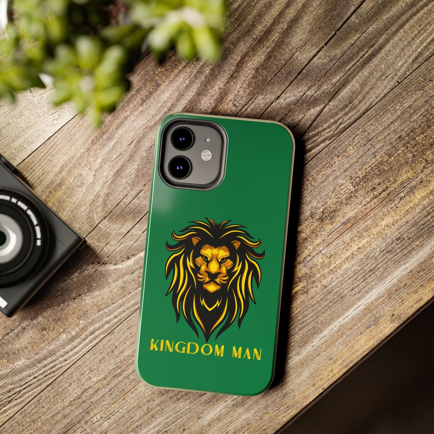 Kingdom Man (Gold Label) Tough Phone Case DARK GREEN