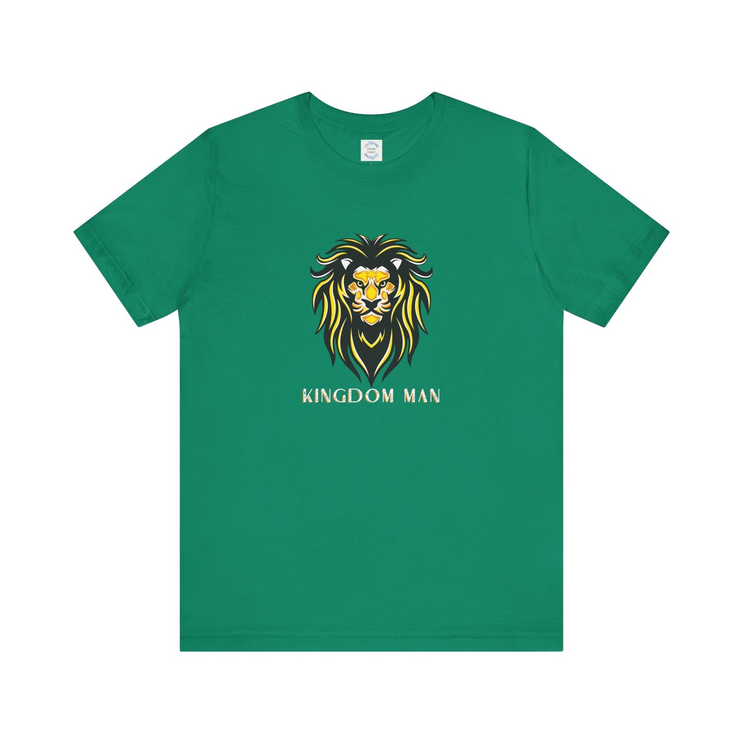 Kingdom Man (White/Gold) Short Sleeve T-Shirt