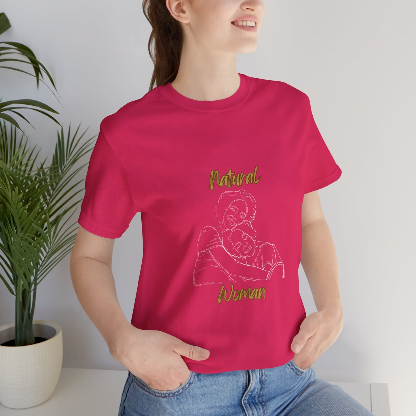 Natural Woman Loving Embrace (WL) Short Sleeve T-Shirt