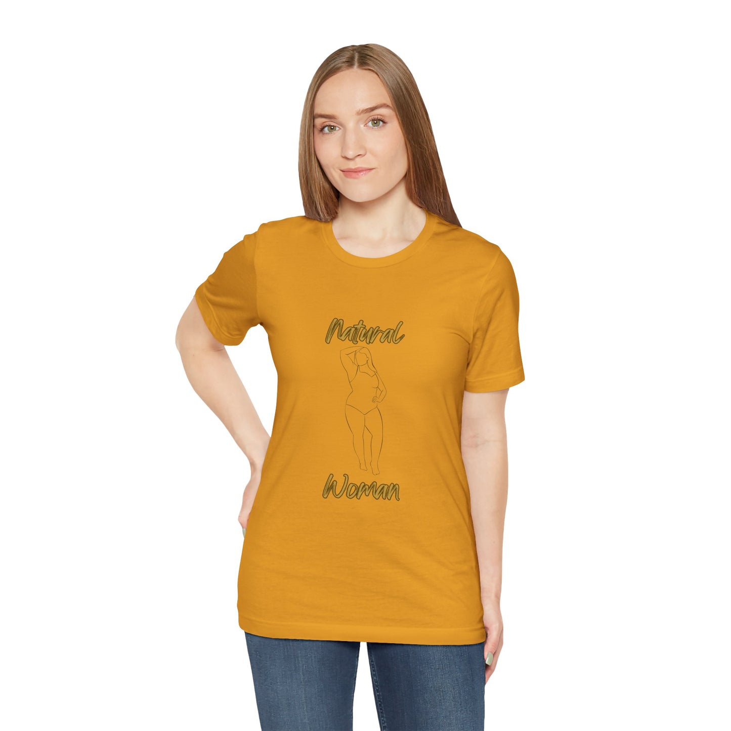 Natural Woman Looking Good (BL) Short Sleeve T-Shirt