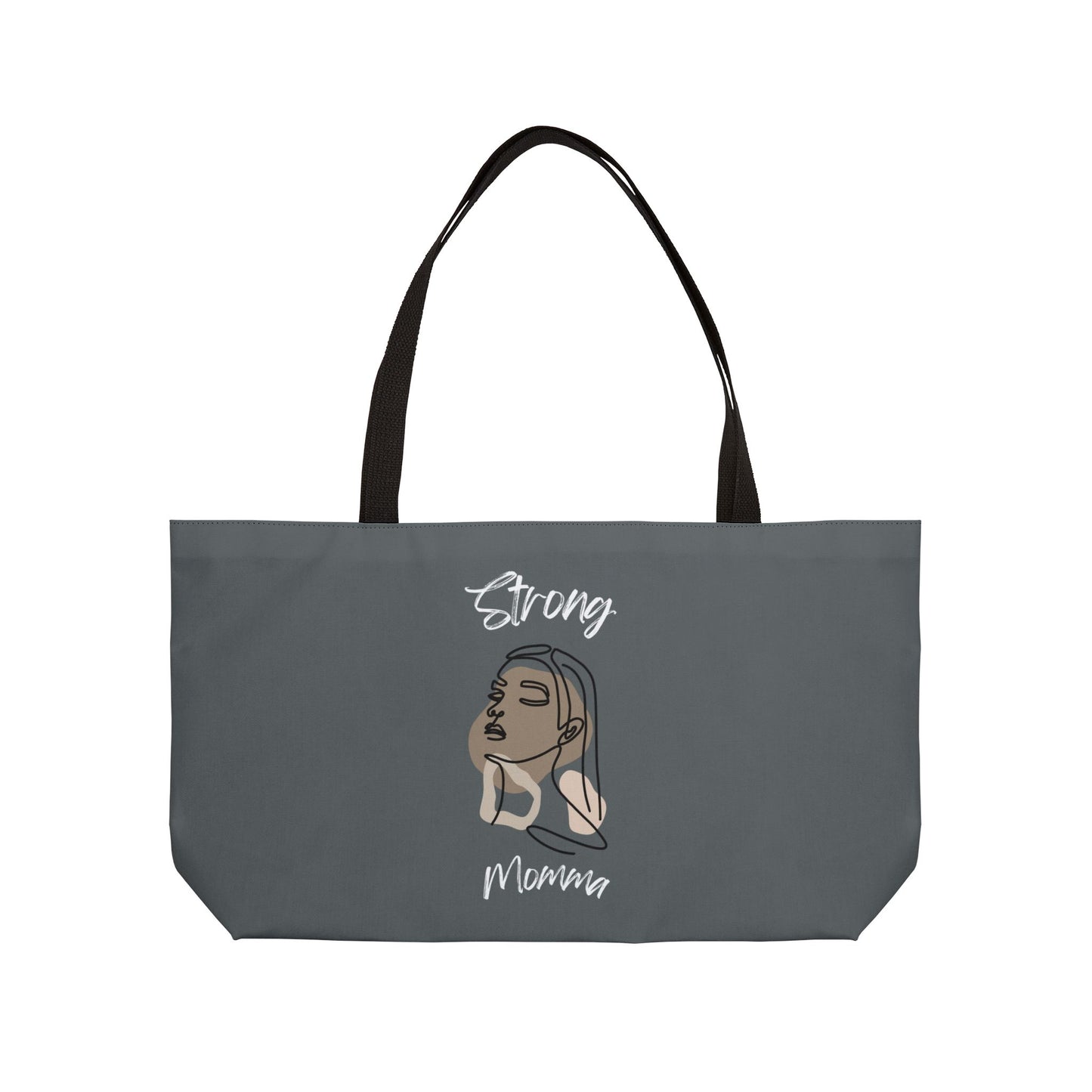 Strong Momma (WL) Weekender Tote Bag DARK GREY
