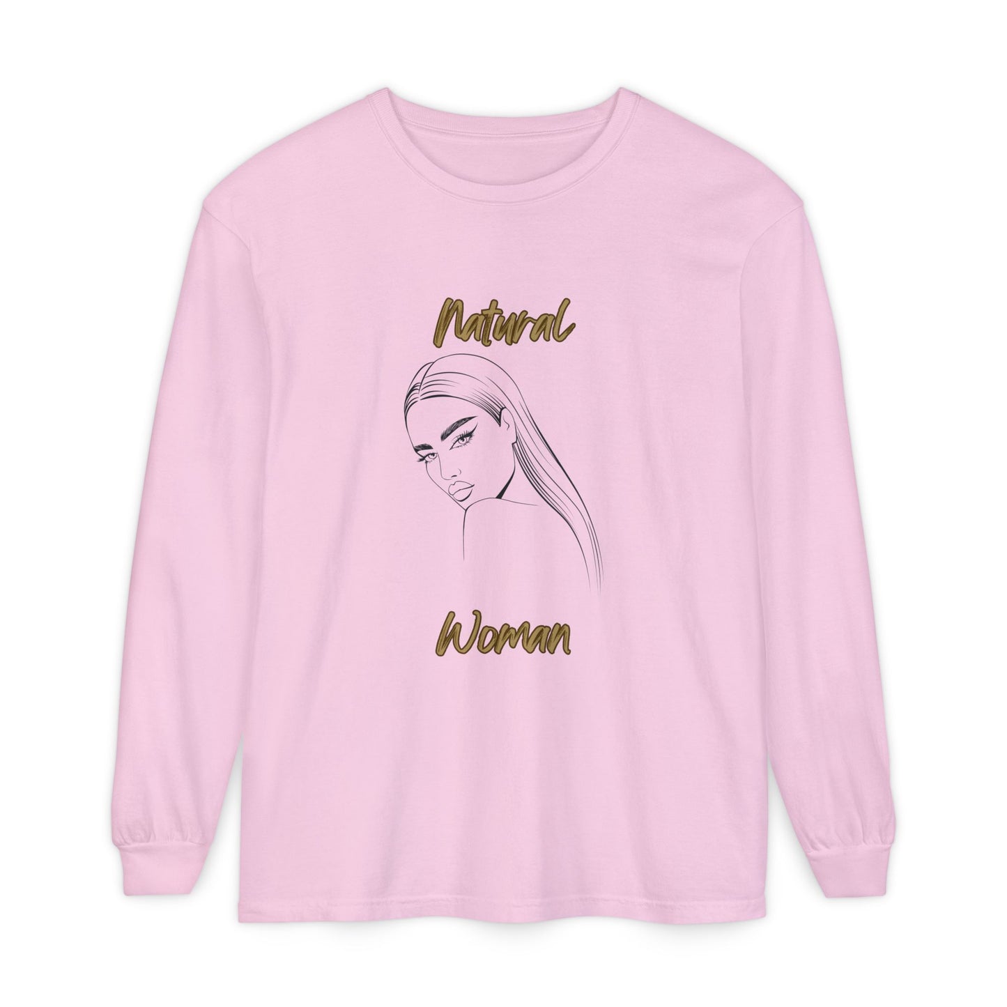 Natural Woman The Stare (BL) Long Sleeve T-Shirt