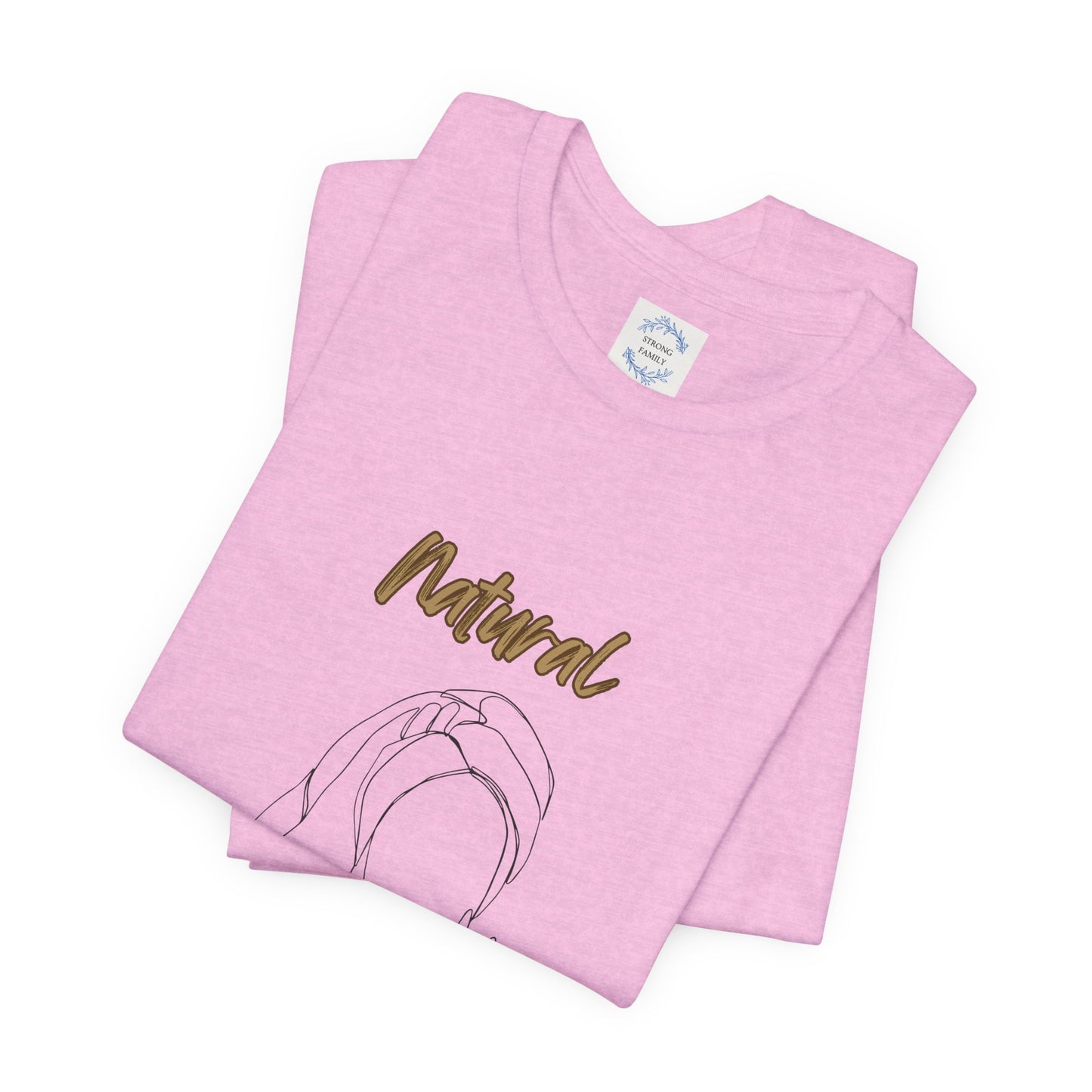 Natural Woman Towel Wrapped (BL) Short Sleeve T-Shirt