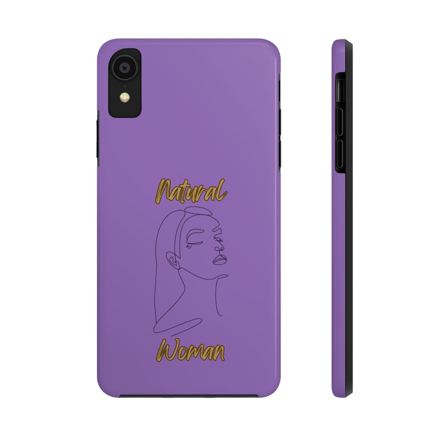 Natural Woman Calm (BL) Tough Phone Cases LIGHT PURPLE