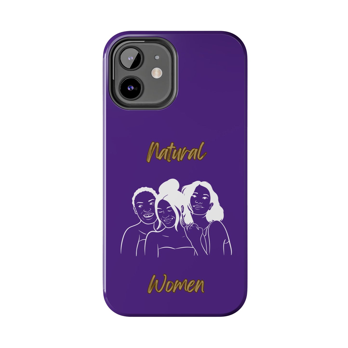 Natural Women Laughing Friends (WL)Tough Phone Cases PURPLE