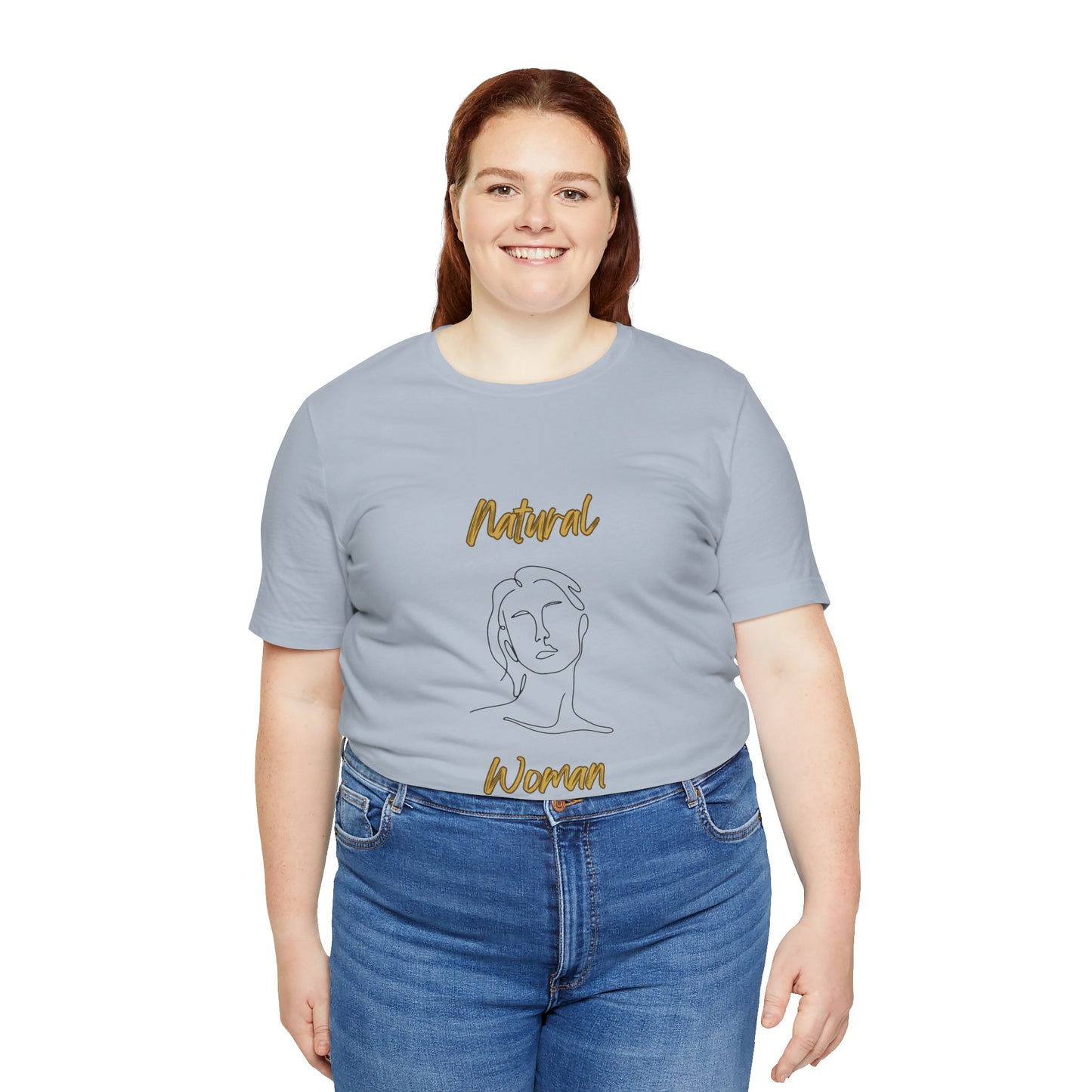Natural Woman Hello (BL) Short Sleeve T-Shirt