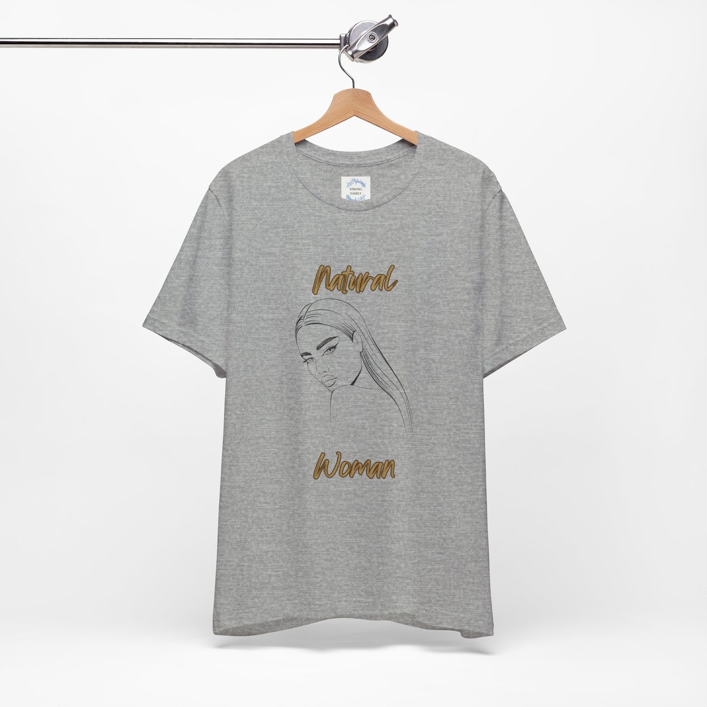 Natural Woman The Stare (BL) Short Sleeve T-Shirt