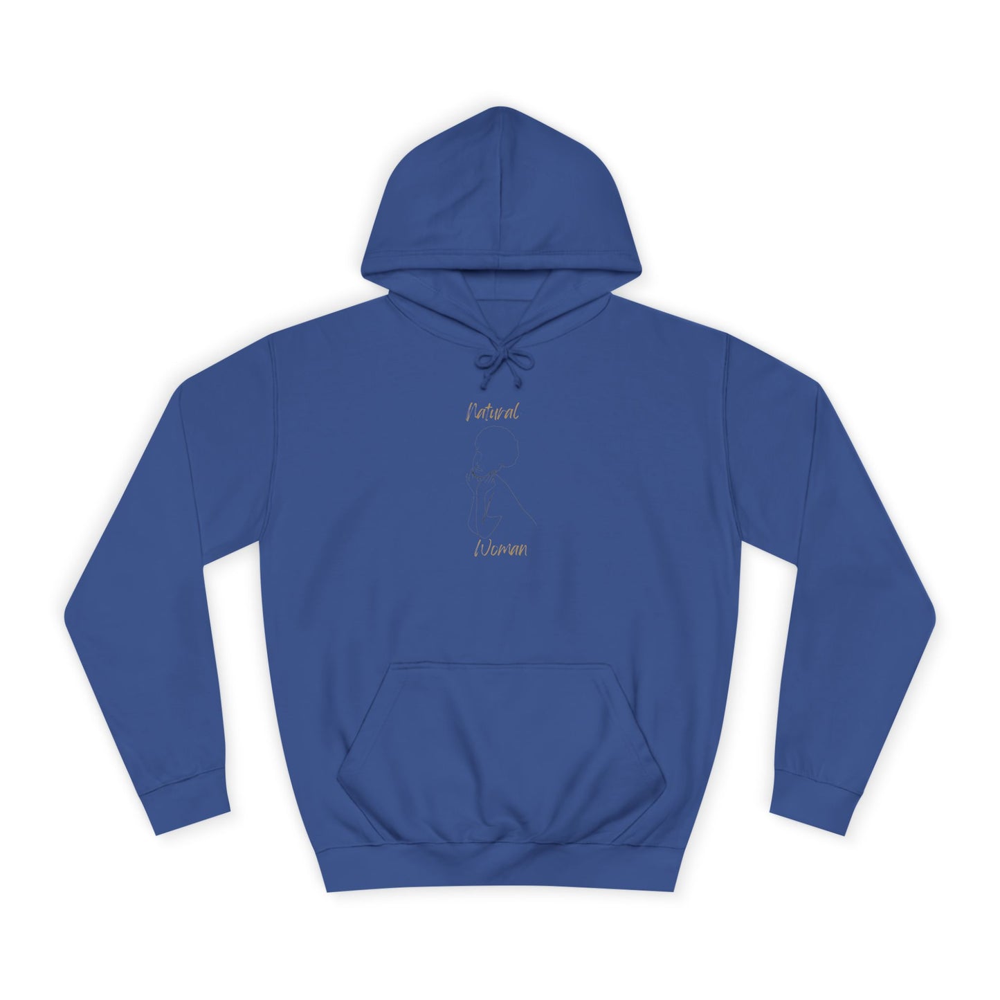 Natural Woman Cute Afro (BL) Hoodie