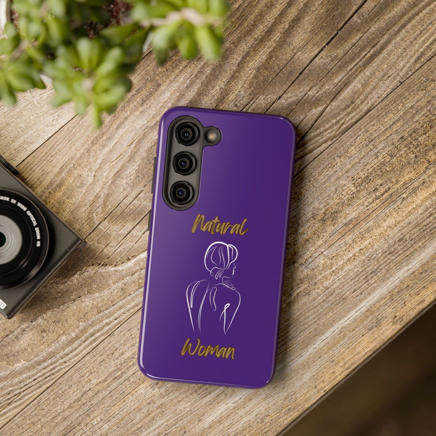Natural Woman Back (WL)Tough Phone Cases PURPLE