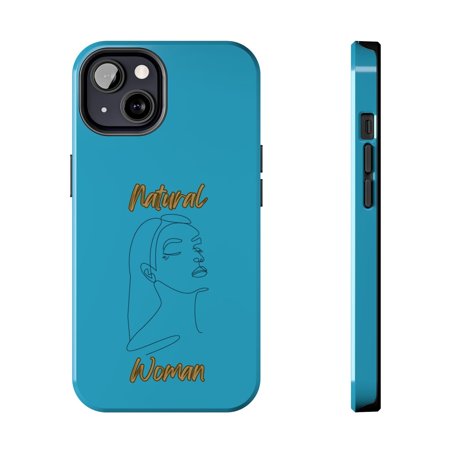 Natural Woman Calm (BL) Tough Phone Cases TURQOISE