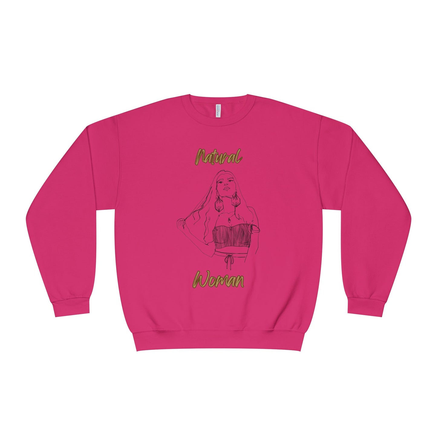 Natural Woman Thinking (BL) Crewneck Sweatshirt