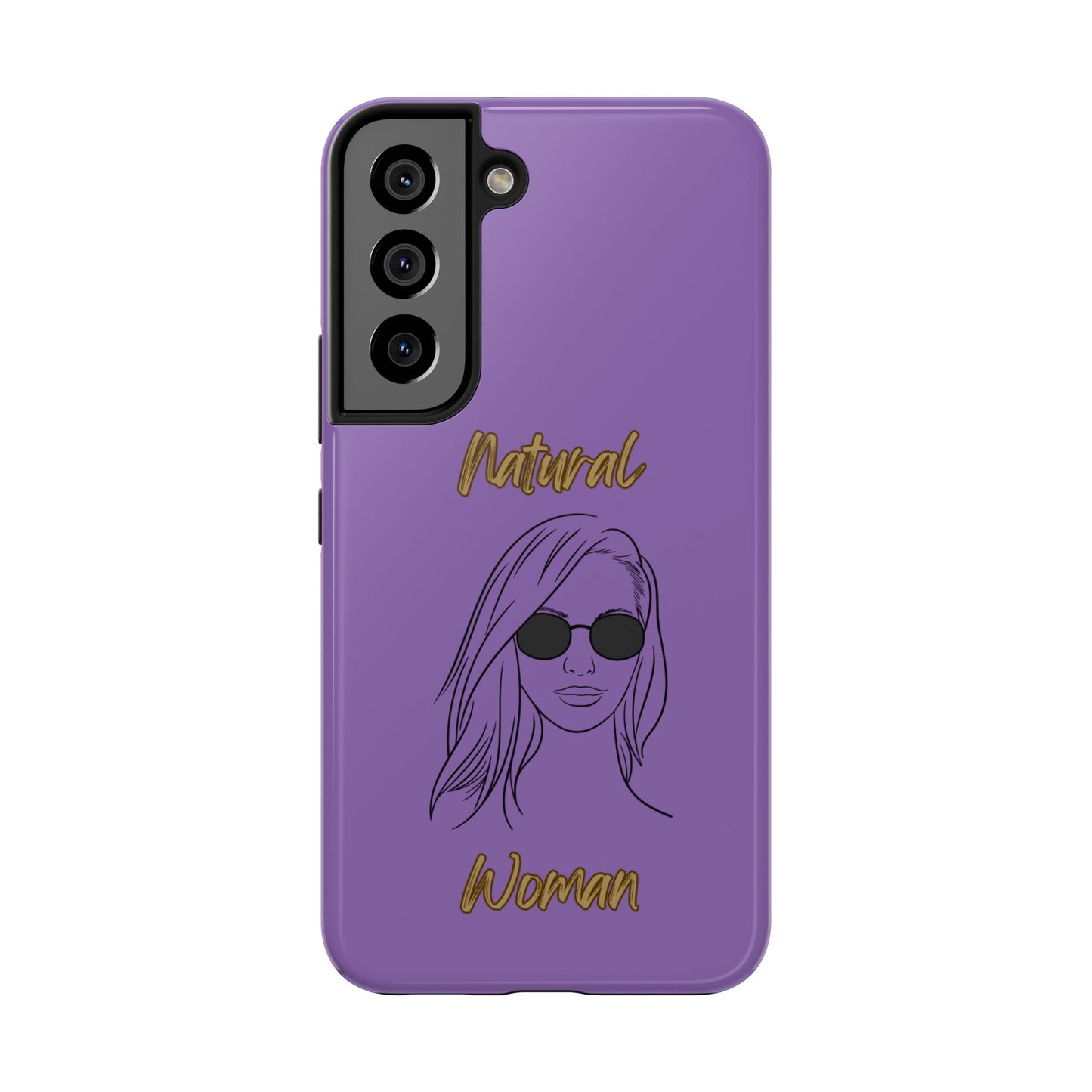 Natural Woman Shades (BL)Tough Phone Cases LIGHT PURPLE