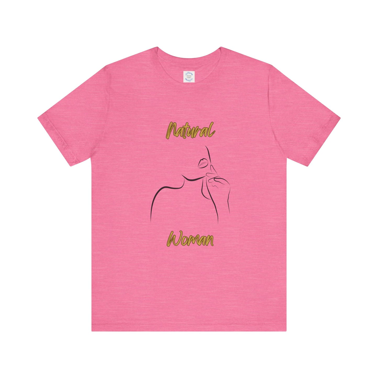 Natural Woman Chin Up (BL) Short Sleeve T-Shirt