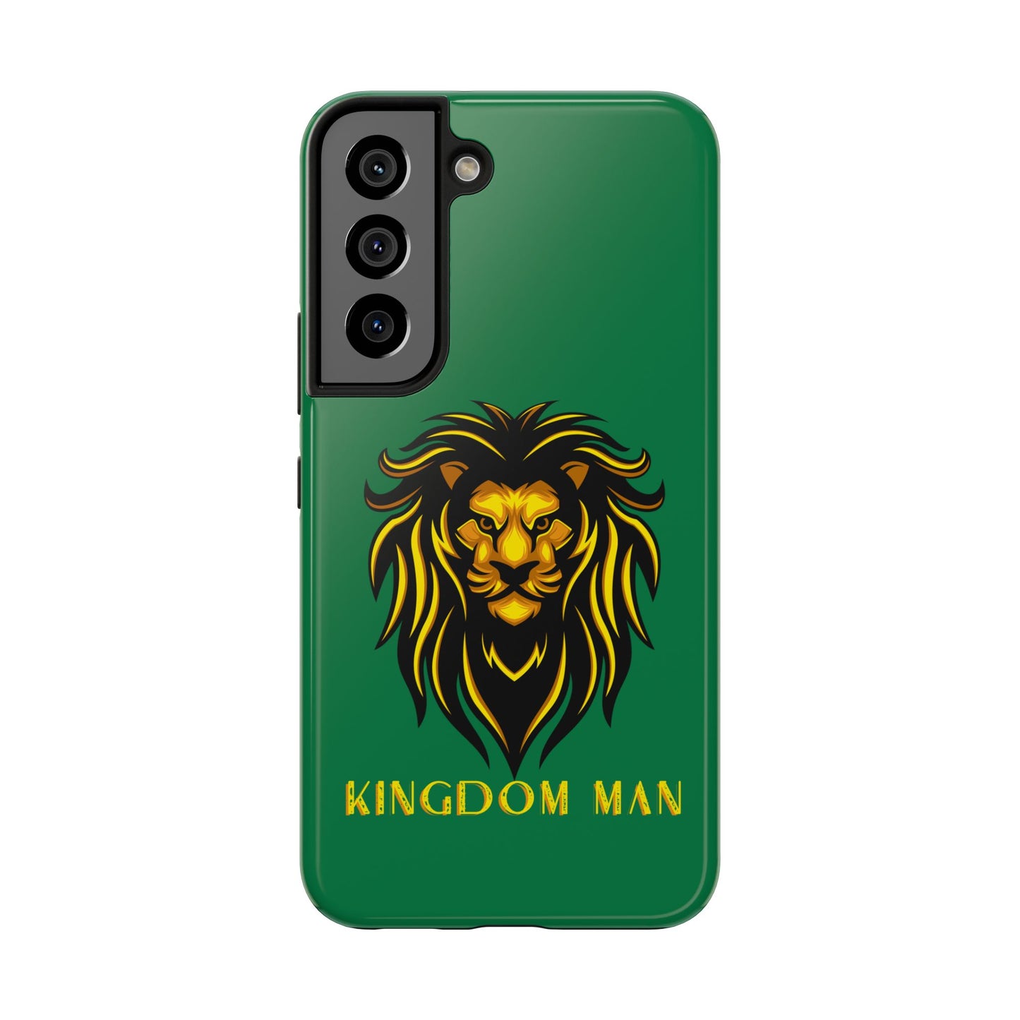 Kingdom Man (Gold Label) Tough Phone Case DARK GREEN