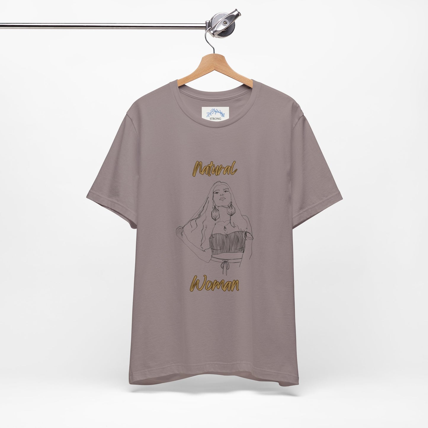 Natural Woman Thinking (BL) Short Sleeve T-Shirt