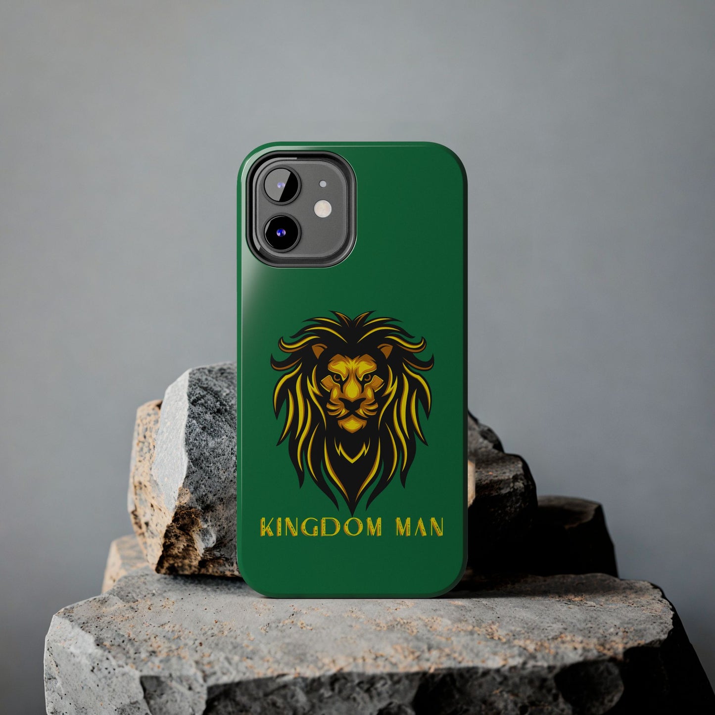 Kingdom Man (Gold Label) Tough Phone Case DARK GREEN