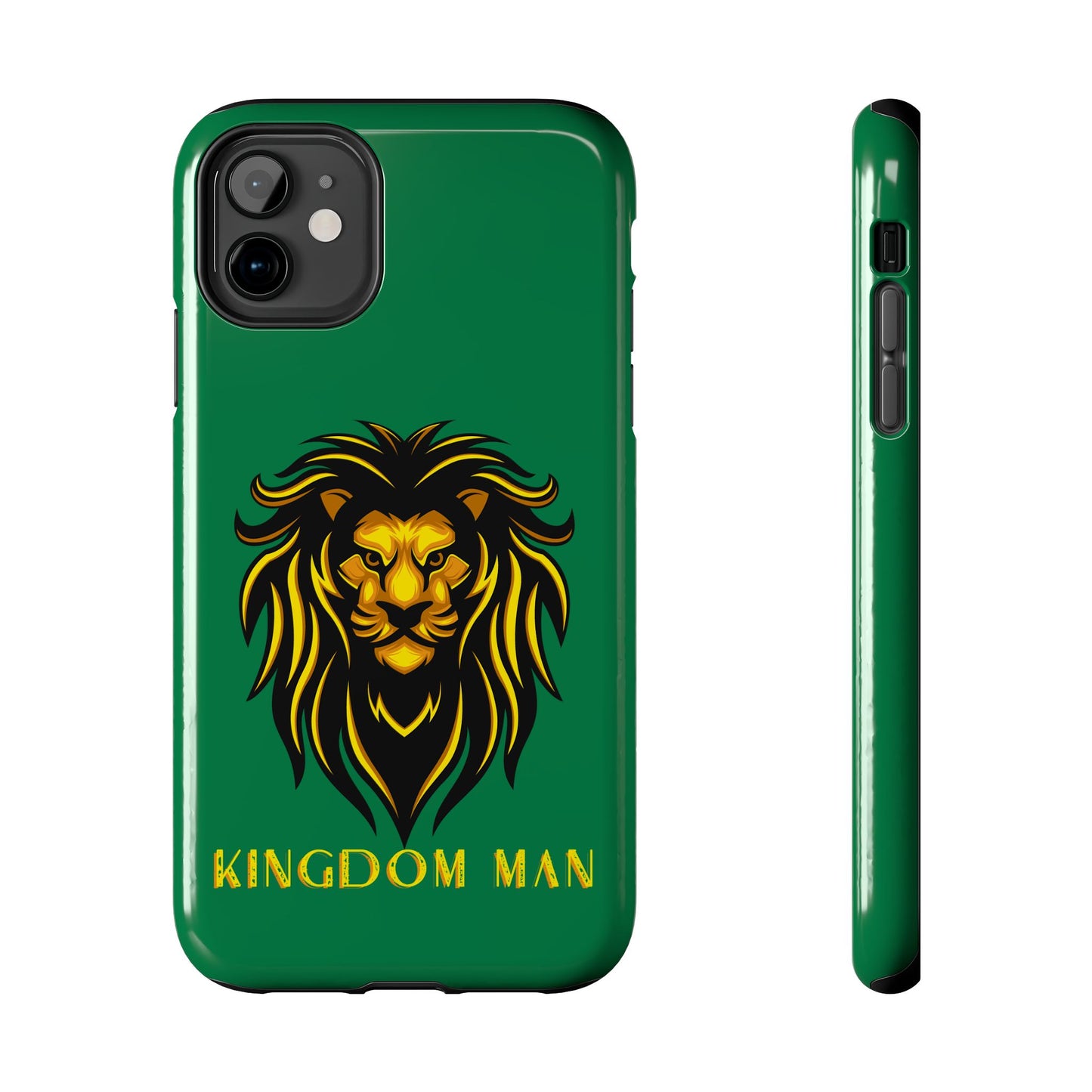 Kingdom Man (Gold Label) Tough Phone Case DARK GREEN