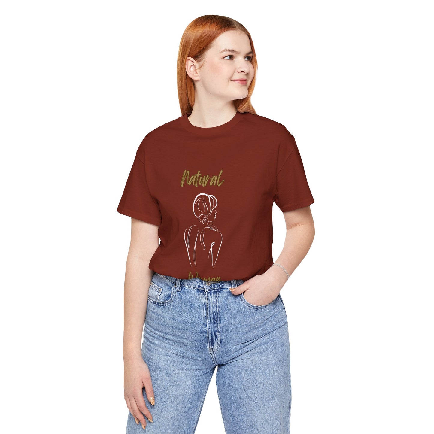 Natural Woman Back (WL) Short Sleeve T-Shirt