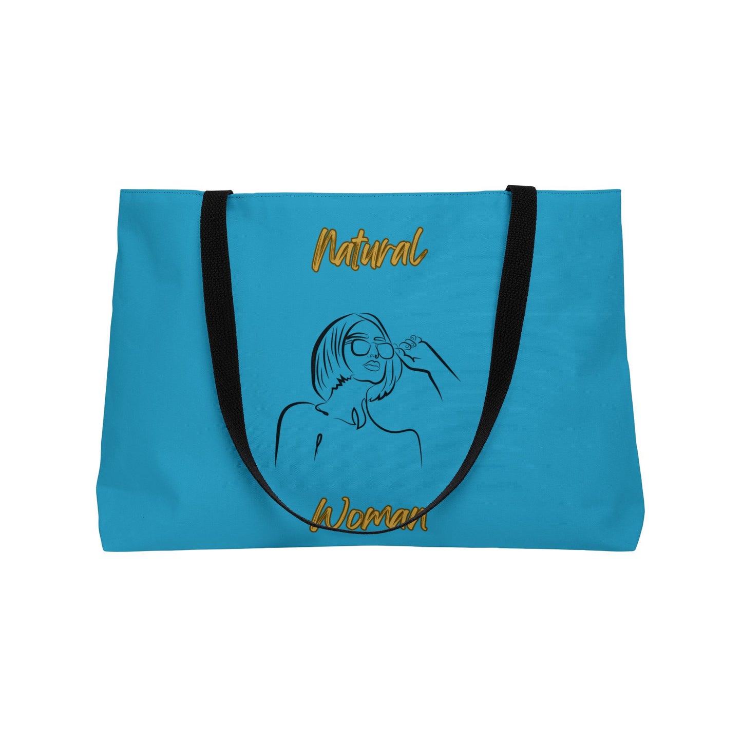 Natural Woman Bright Future (BL) Weekender Tote Bag TURQUOISE