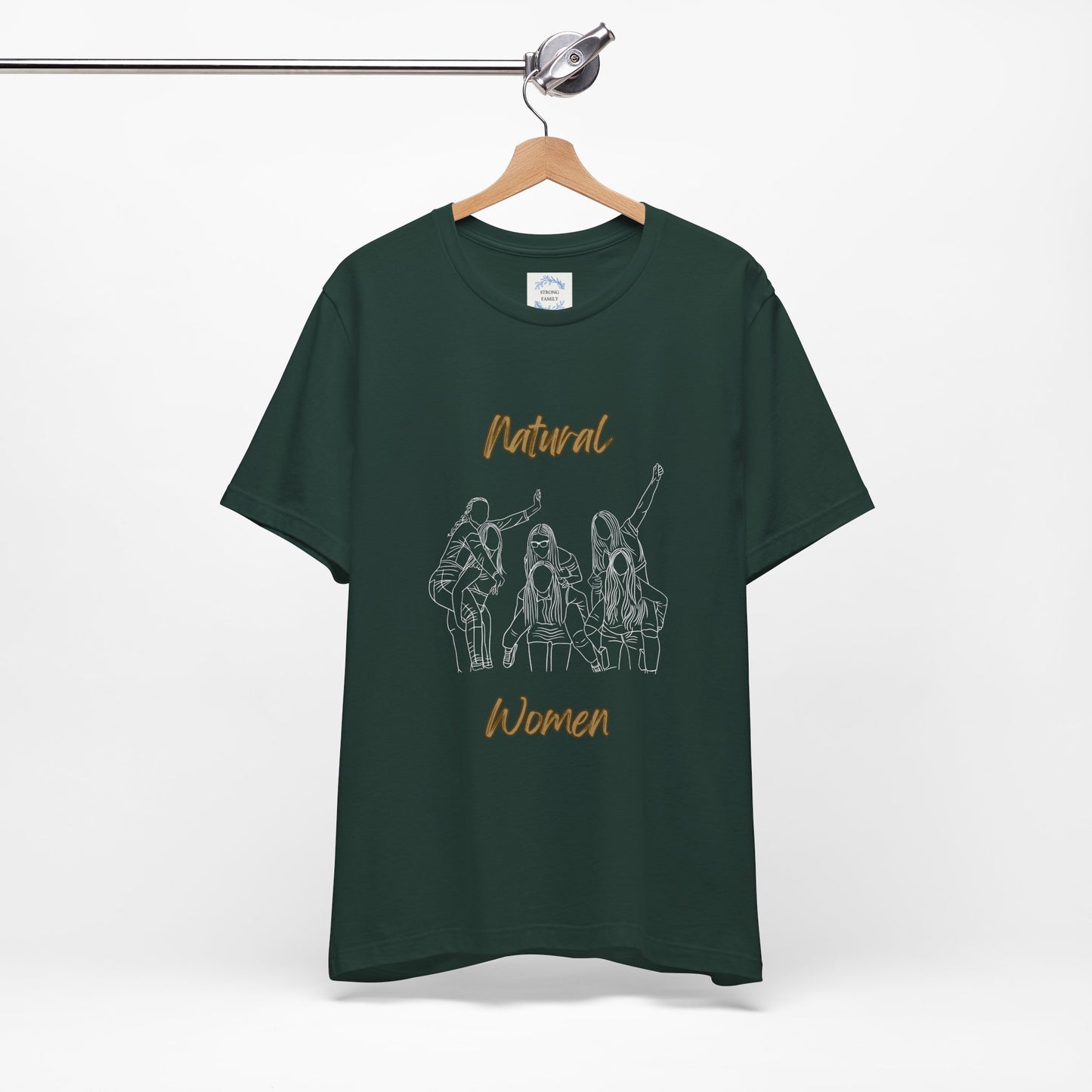 Natural Women Piggy Back (WL) Short Sleeve T-Shirt