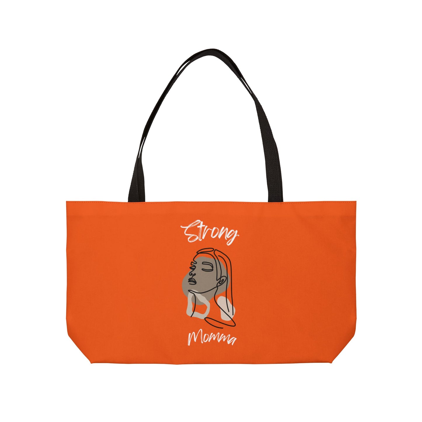 Strong Momma (WL) Weekender Tote Bag ORANGE