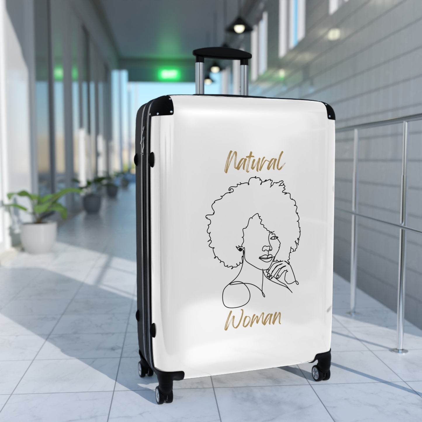Natural Woman The Look (BL) Suitcase WHITE