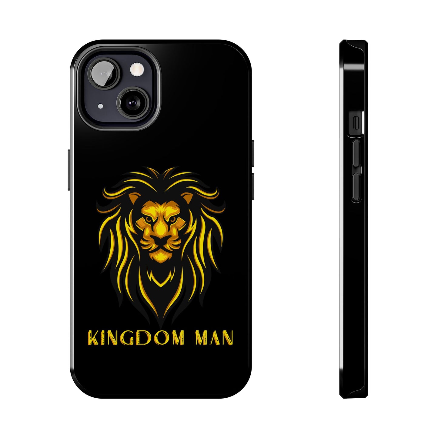 KIngdom Man (Gold Label) Tough Phone Cases BLACK