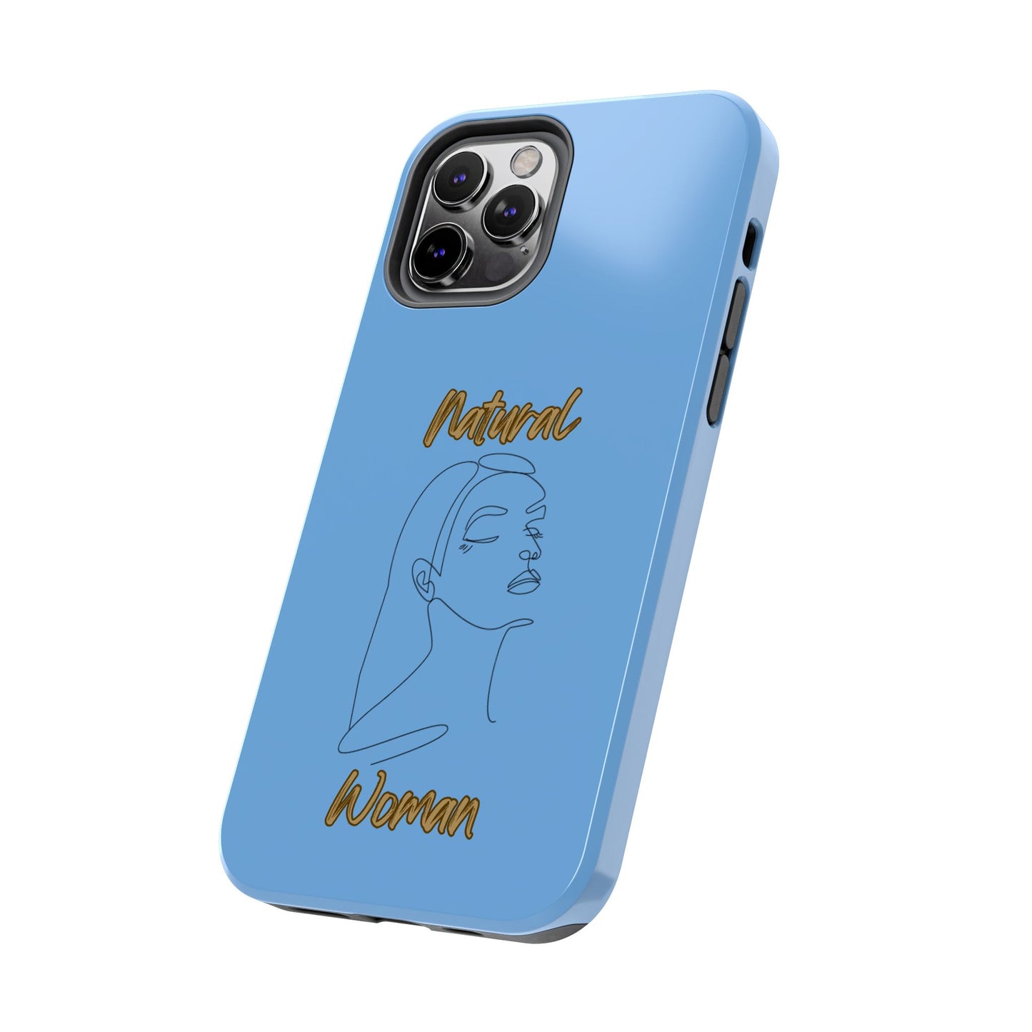 Natural Woman Calm (BL) Tough Phone Cases LIGHT BLUE