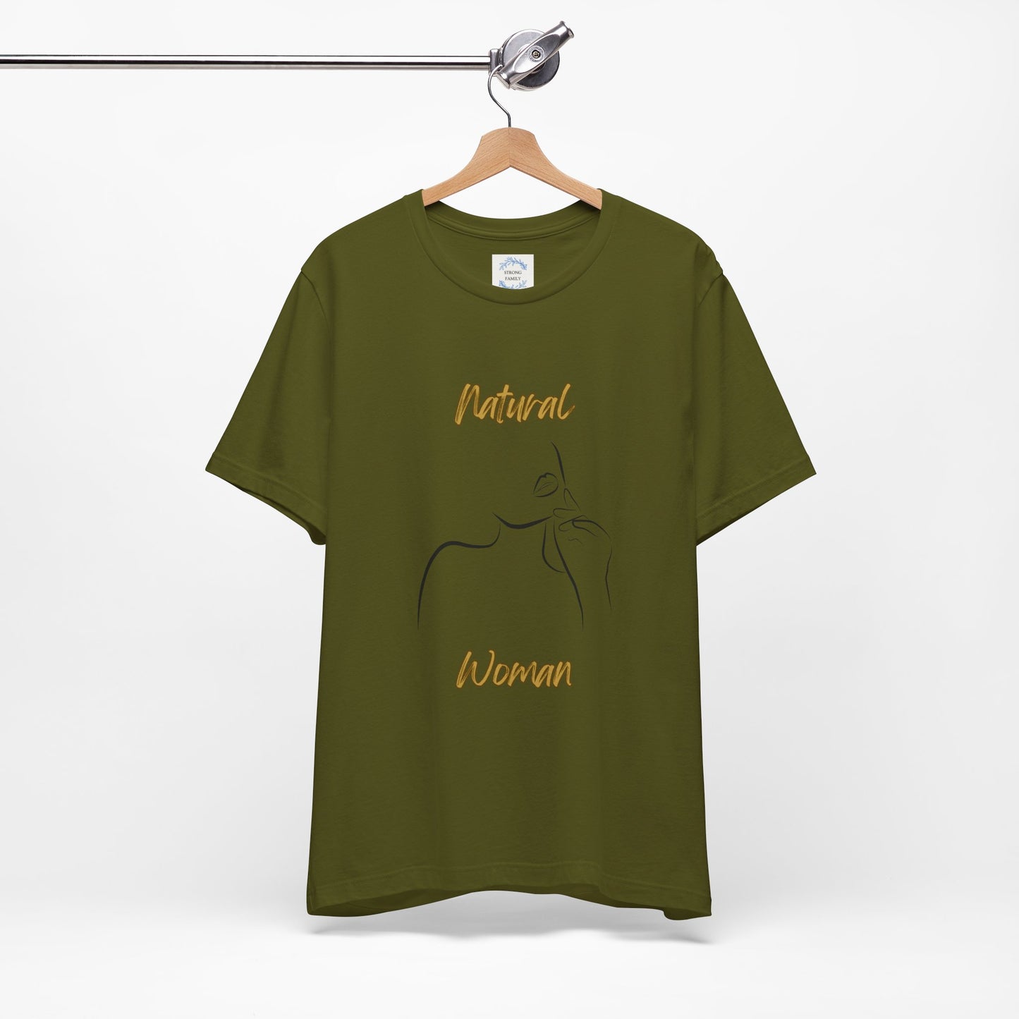 Natural Woman Chin Up (BL) Short Sleeve T-Shirt