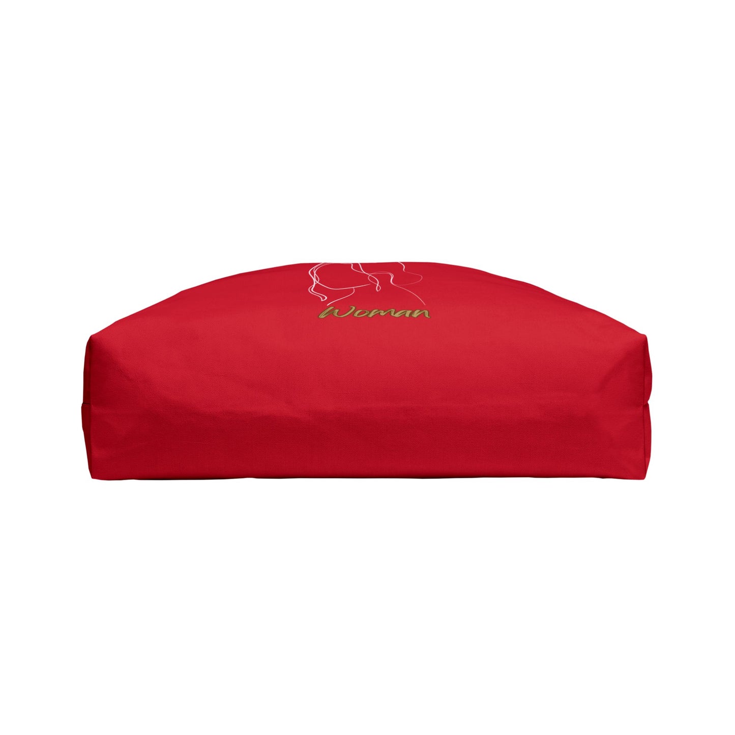 Natural Woman Hanging Hair (WL) Weekender Tote Bag DARK RED