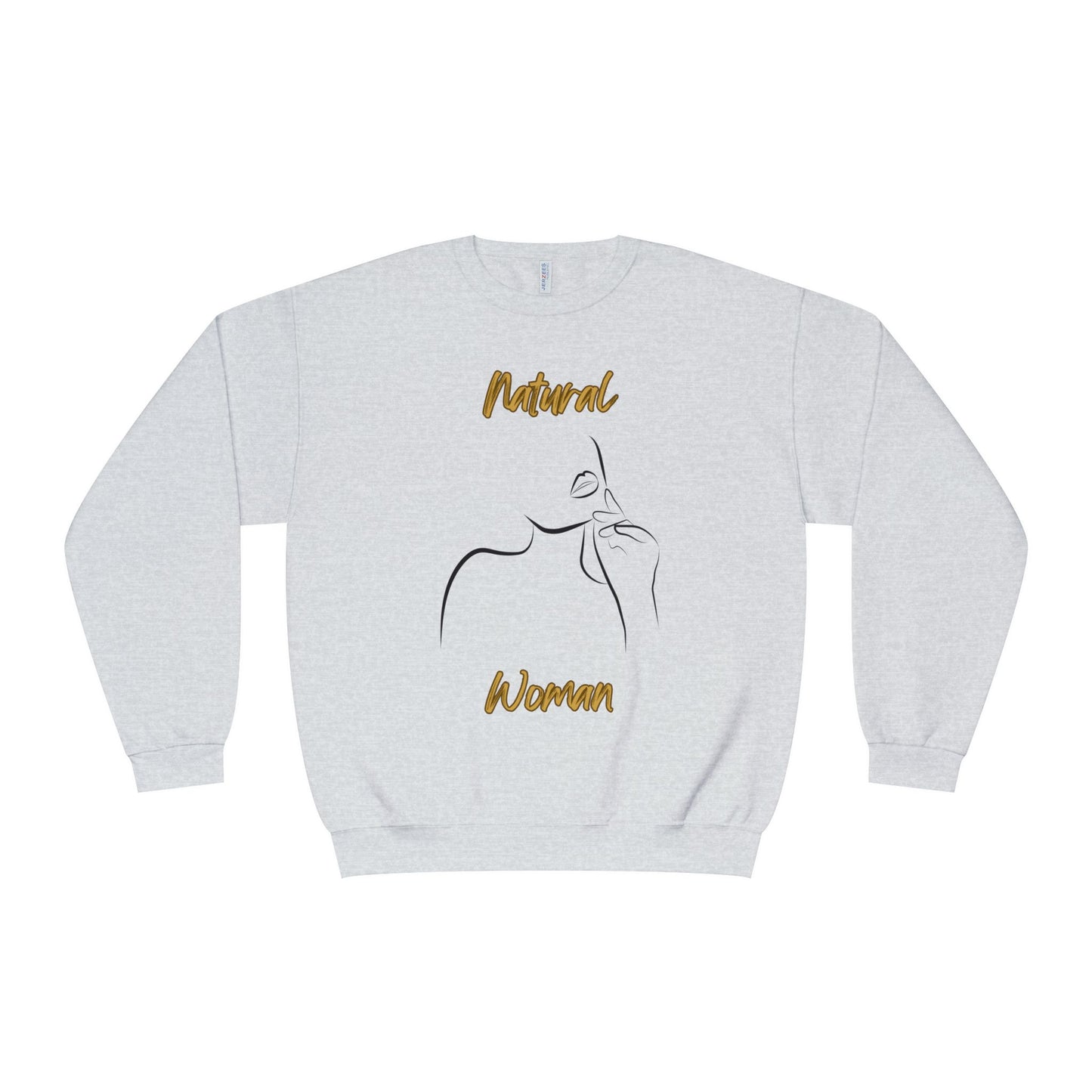 Natural Woman Chin Up (BL) Crewneck Sweatshirt