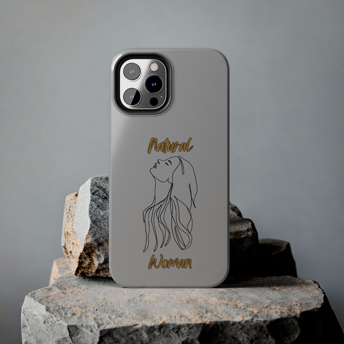 Natural Woman Appreciation (BL) Tough Phone Cases LIGHT GREY