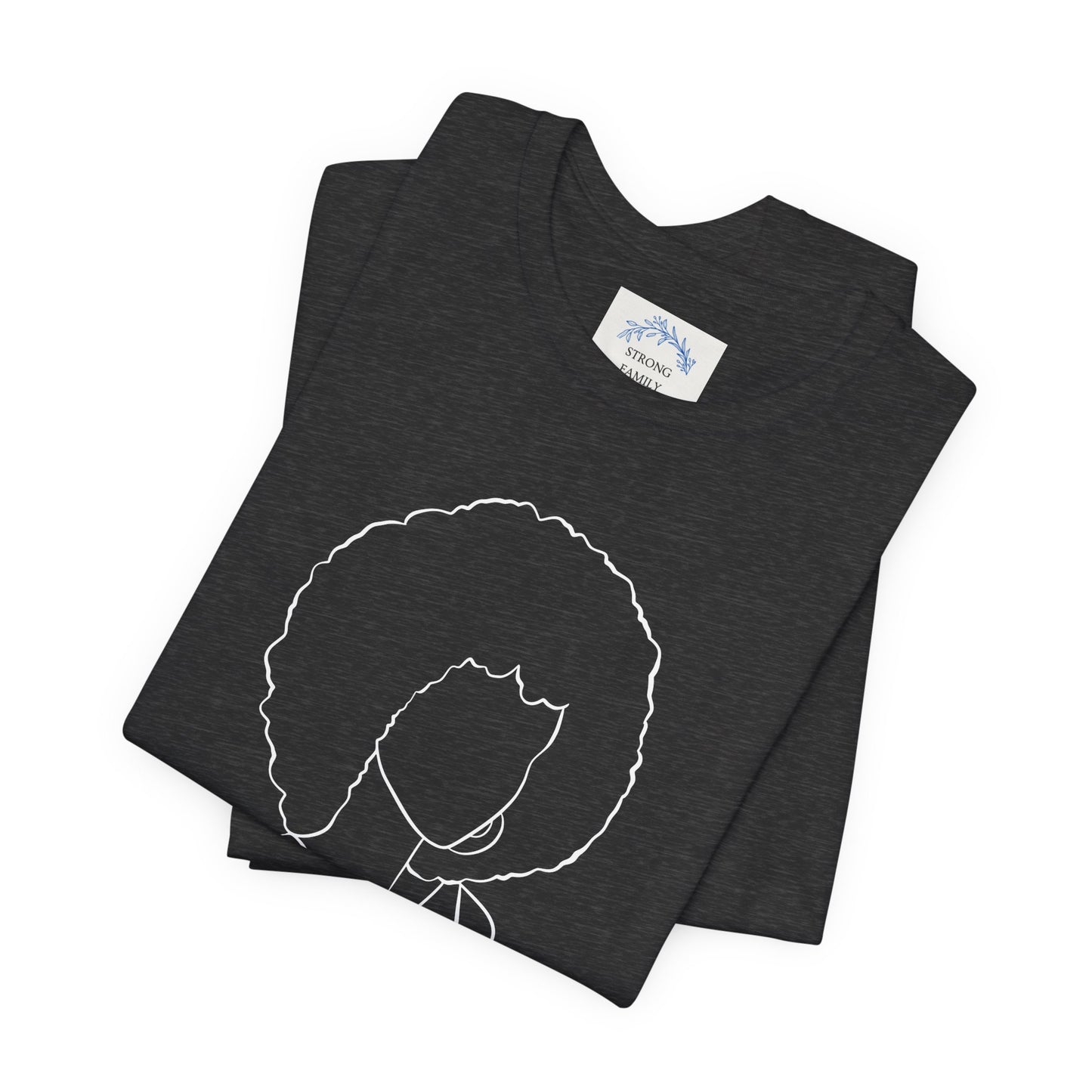 Natural Woman Afro (WL) Short Sleeve T-Shirt