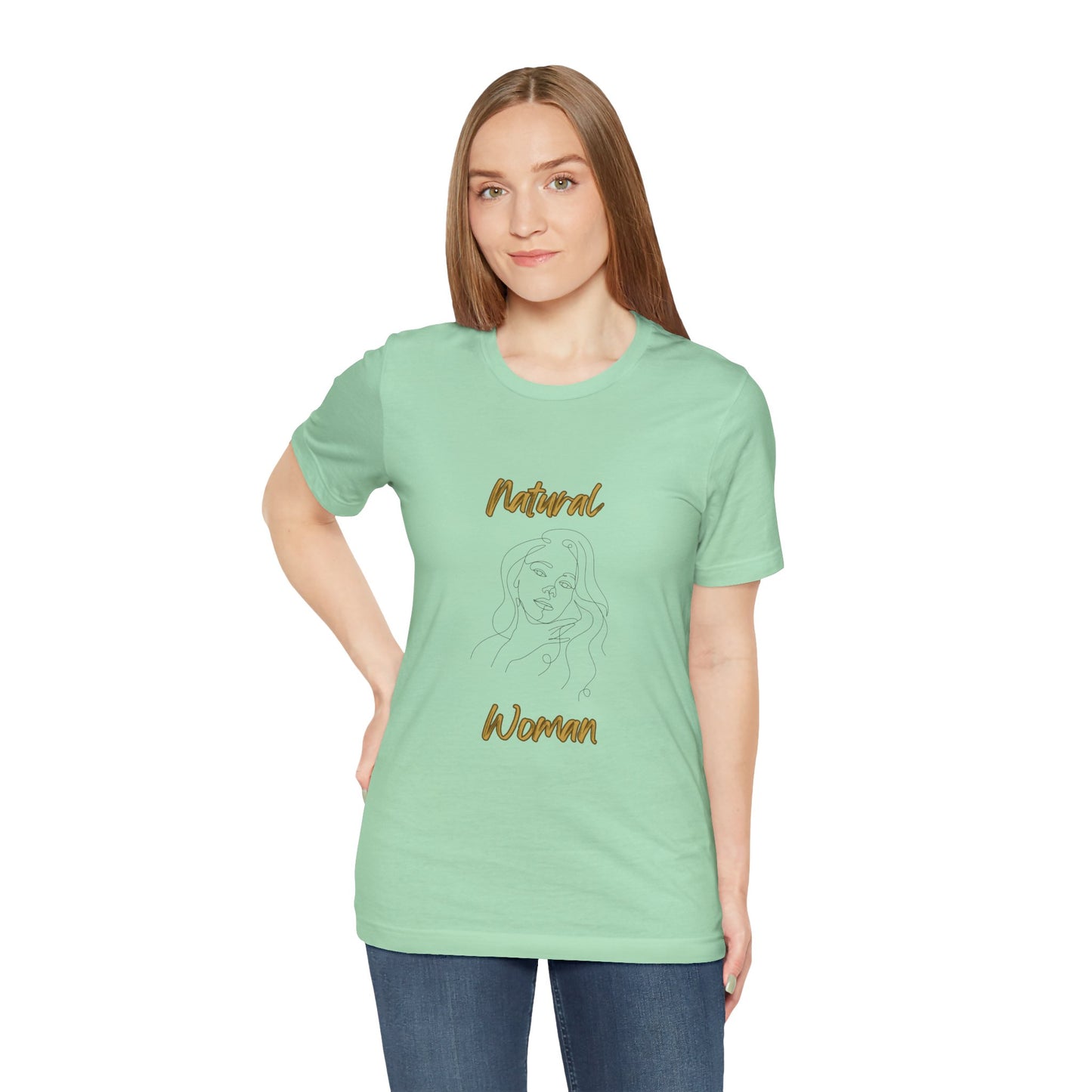 Natural Woman Hola (BL) Short Sleeve T-Shirt