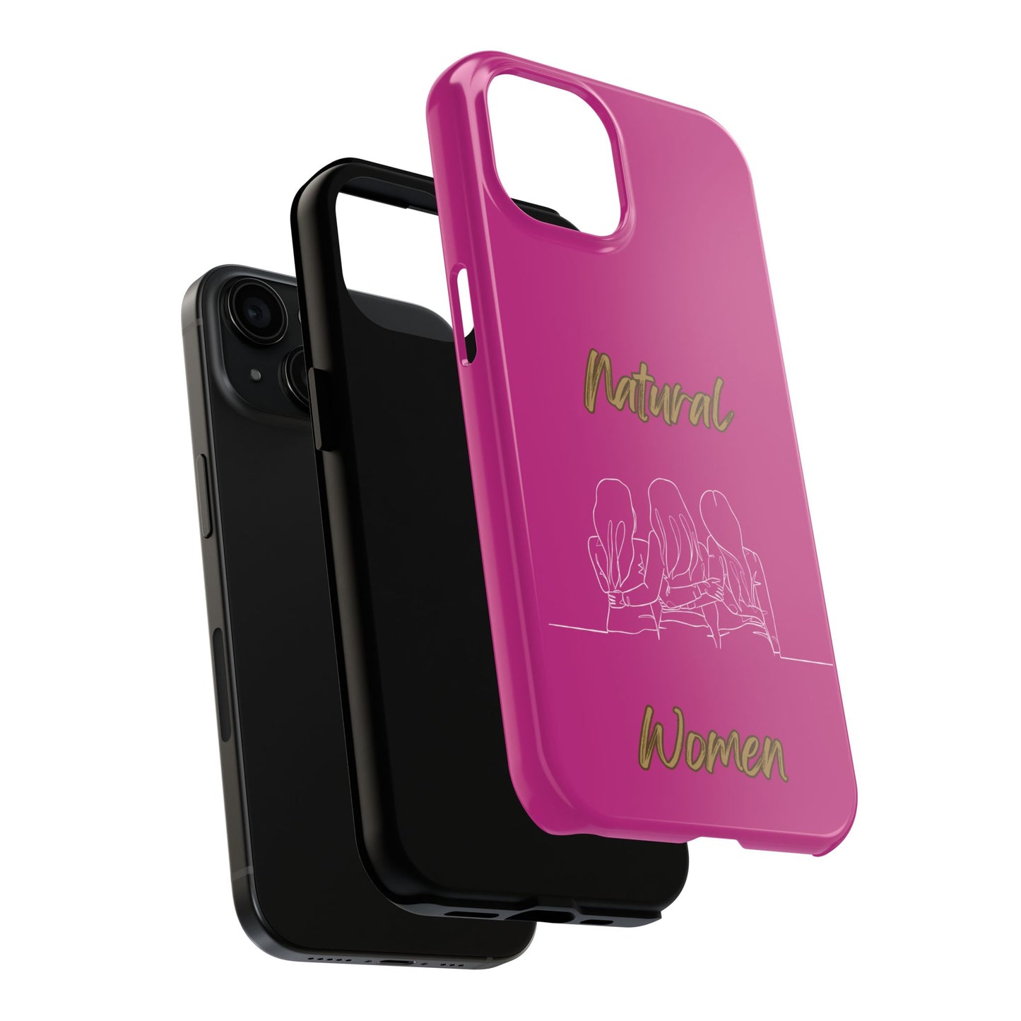 Natural Woman Loving Friends (WL) Tough Phone Cases PINK