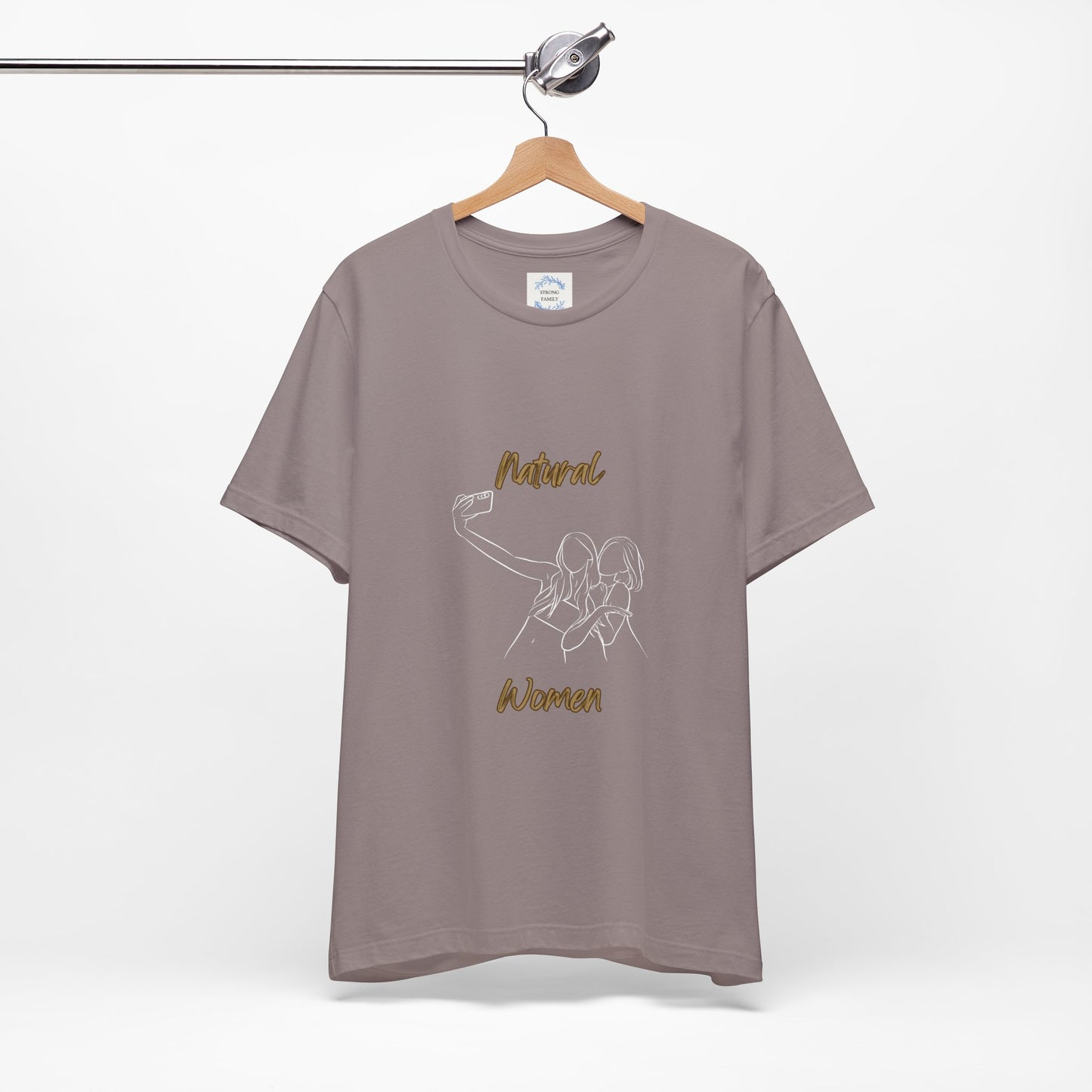 Natural Women Friends Selfie (WL) Short Sleeve T-Shirt