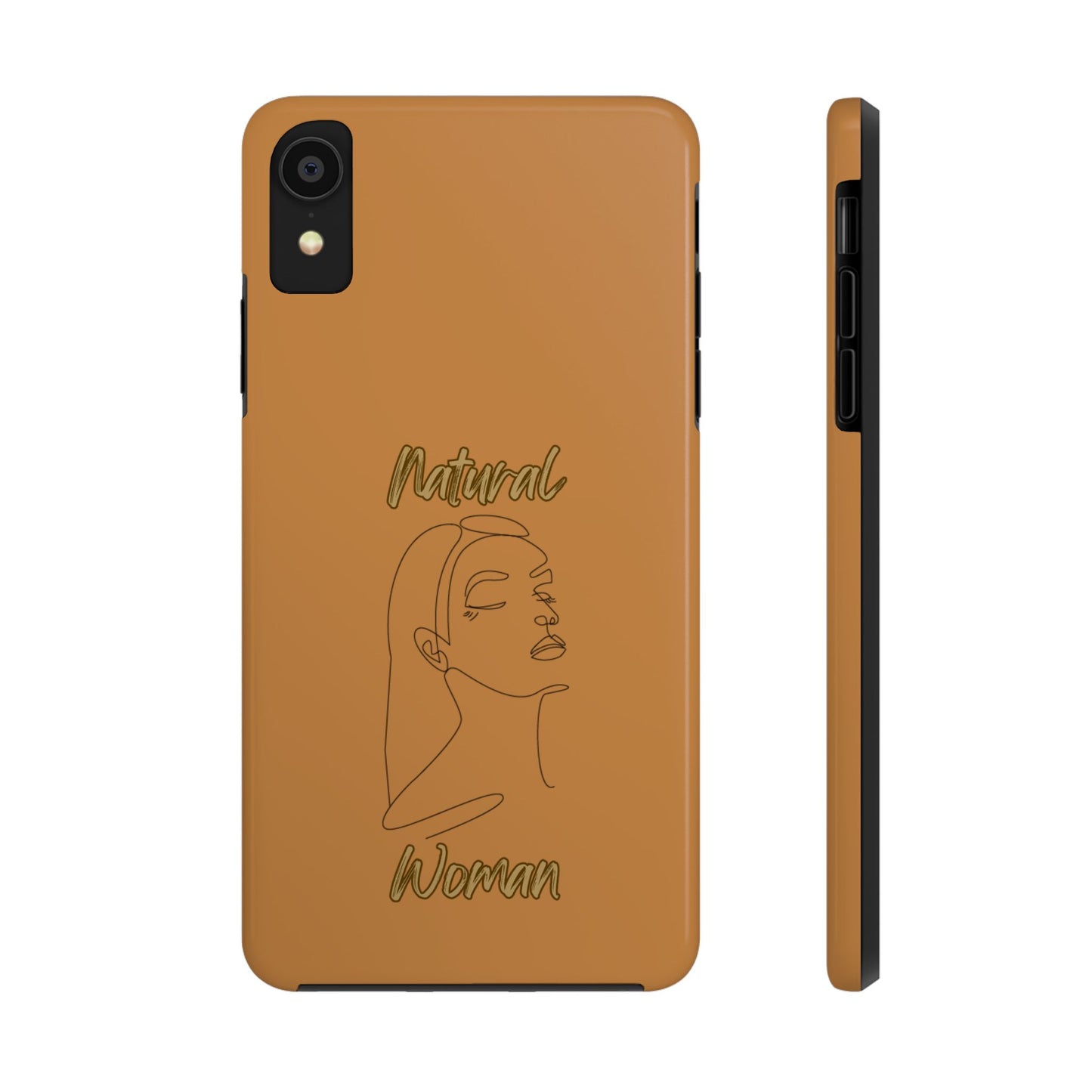 Natural Woman Calm (BL) Tough Phone Cases LIGHT BROWN