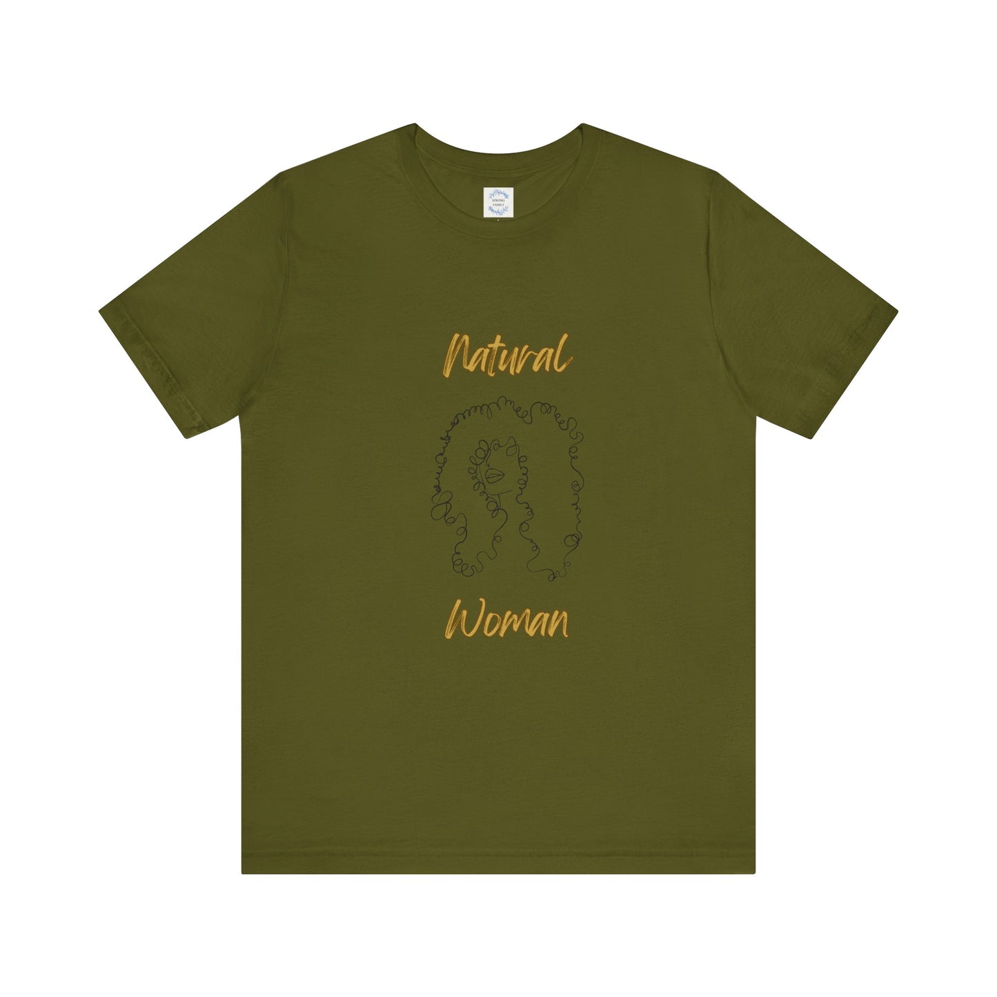 Natural Woman Spiral Flow (BL) Short Sleeve T-Shirt