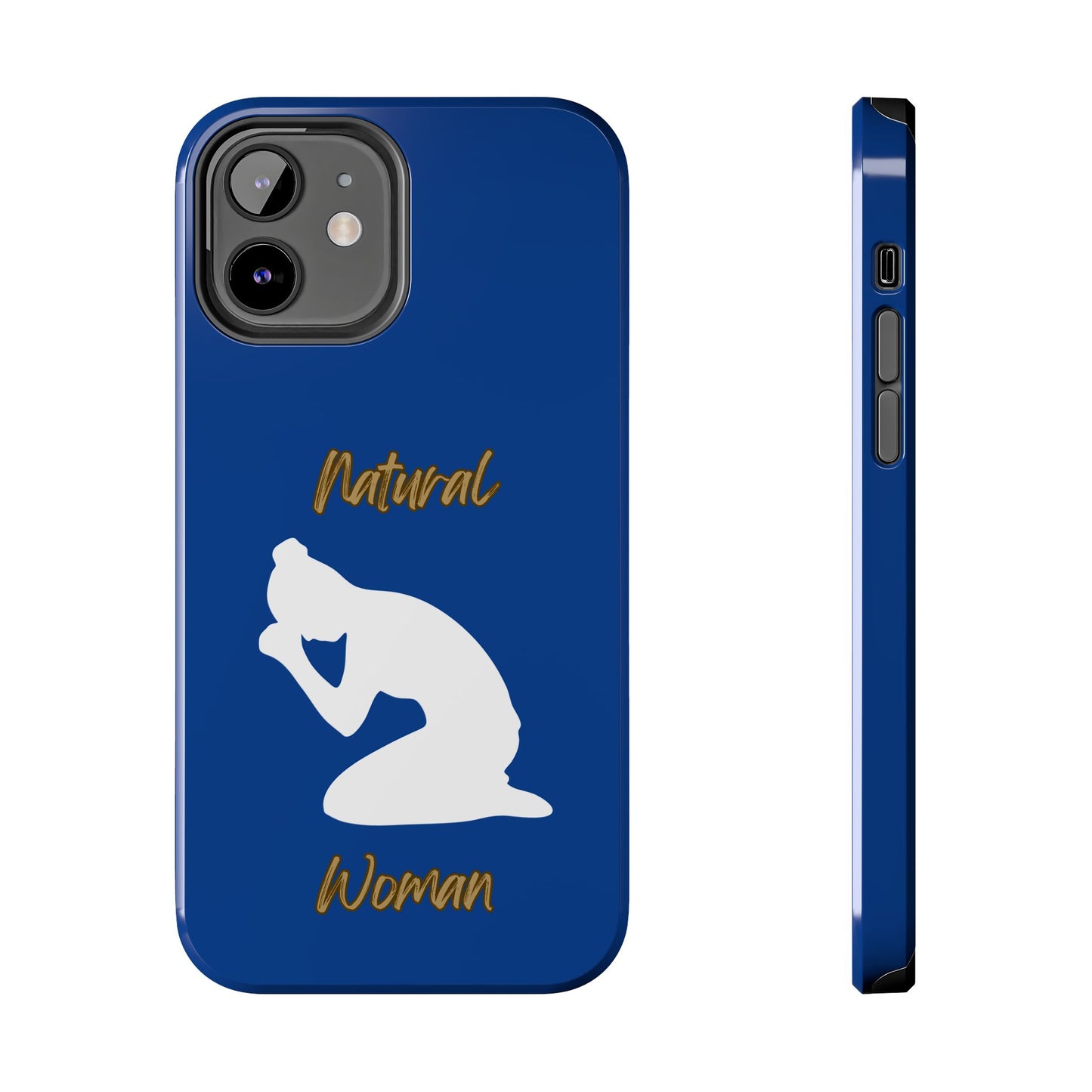 Natural Woman Pray (WL) Tough Phone Cases DARK BLUE