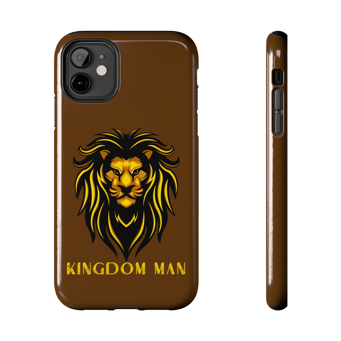 KIngdom Man (Gold Label) Tough Phone Cases BROWN