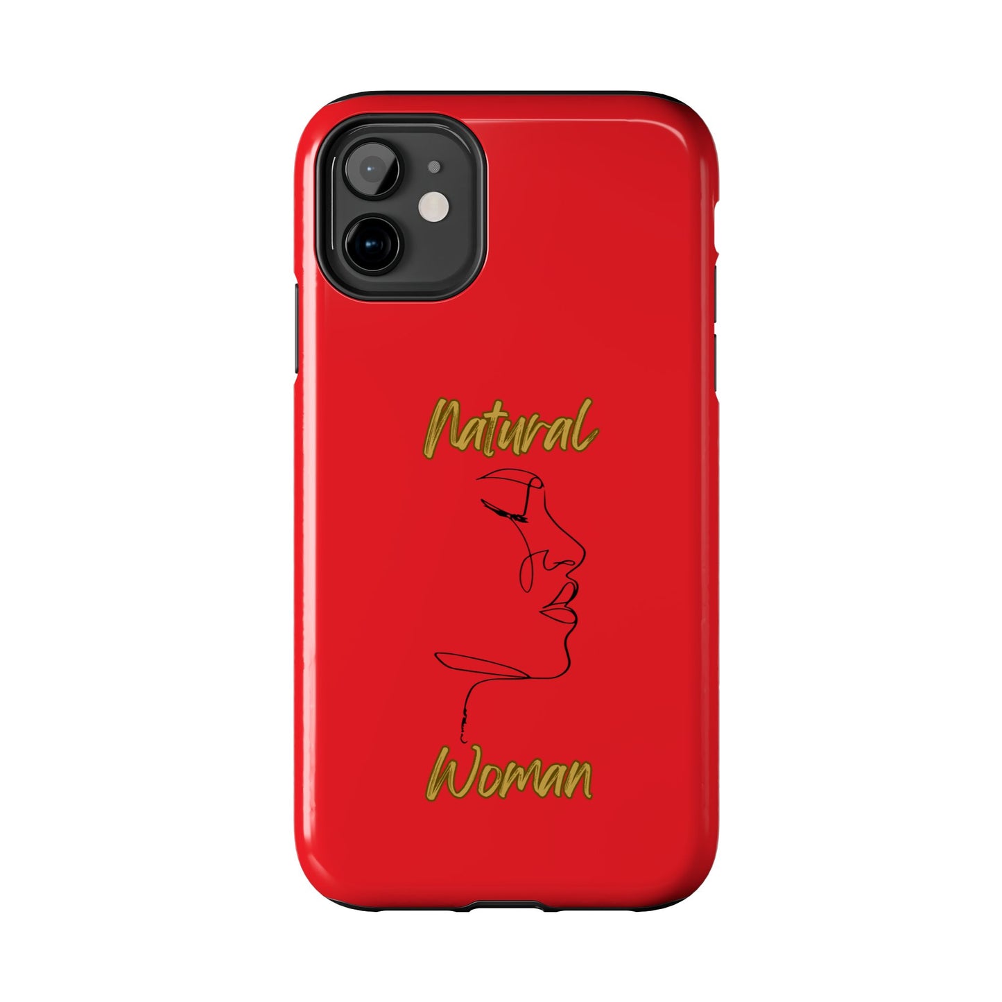 Natural Woman Timeless (BL)Tough Phone Cases RED